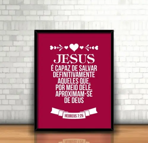 Quadro Hebreus 7:25