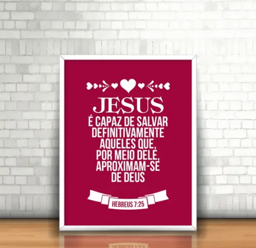 Quadro Hebreus 7:25