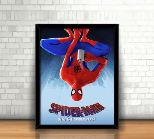 Quadro Homem Aranha (Aranhaverso)