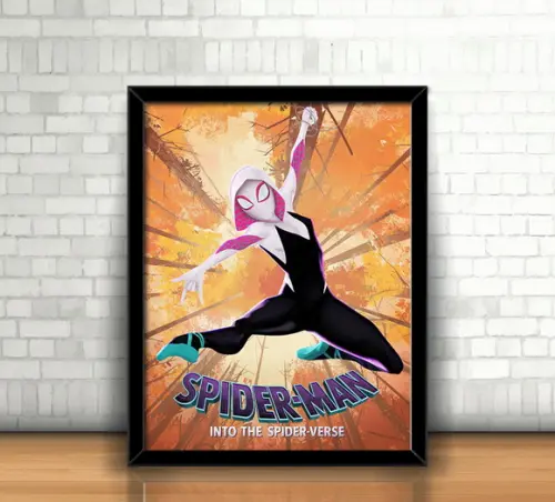 Quadro Homem Aranha (Aranhaverso)