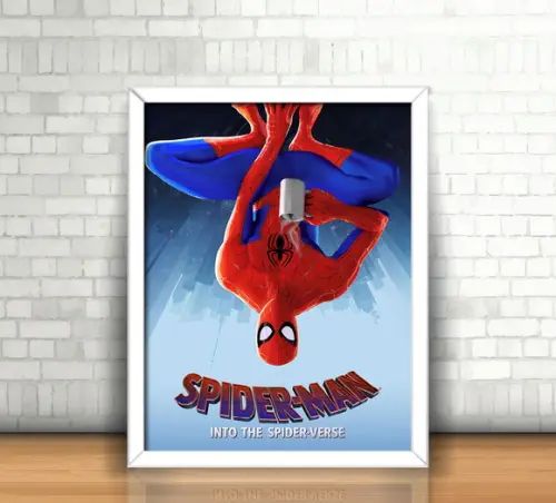 Quadro Homem Aranha (Aranhaverso)