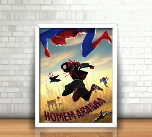 Quadro Homem Aranha (Aranhaverso)