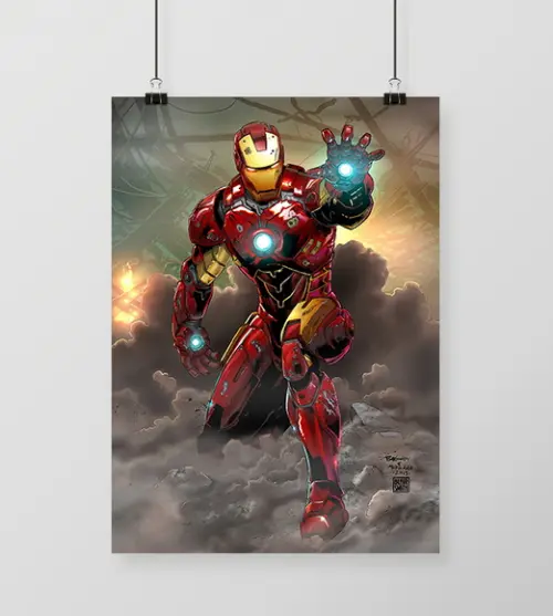 Quadro Homem de Ferro