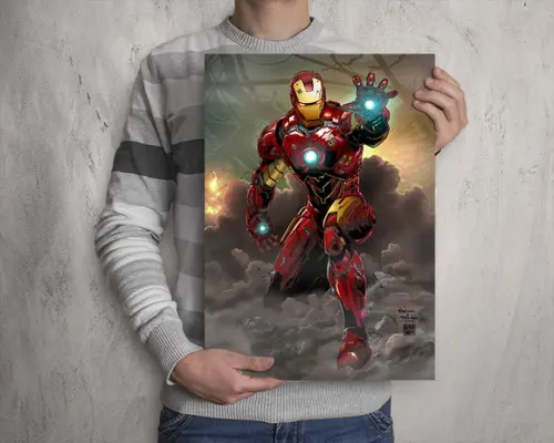 Quadro Homem de Ferro