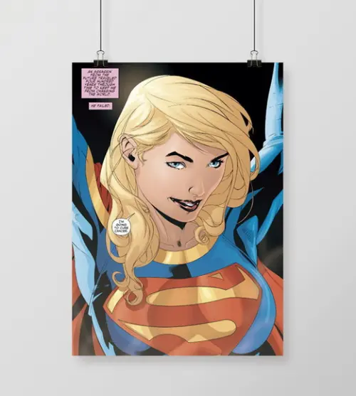 Quadro HQ / Supergirl