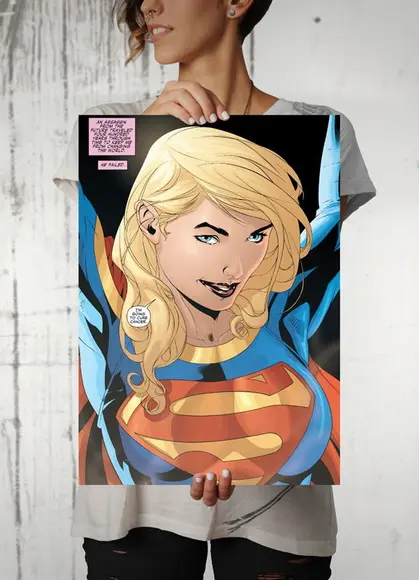 Quadro HQ / Supergirl