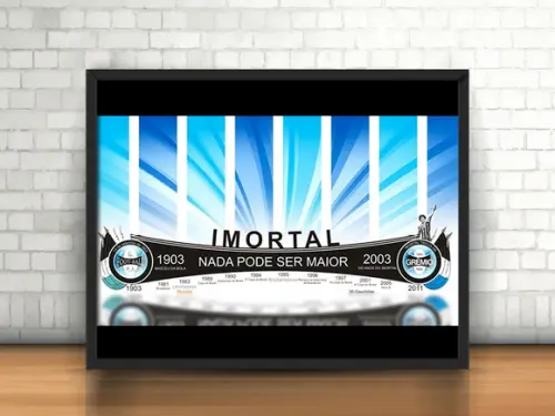 Quadro Imortal Tricolor