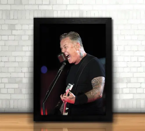 Quadro James Hetfield / Metallica