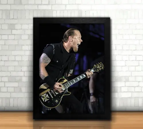 Quadro James Hetfield / Metallica