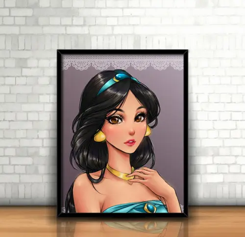 Quadro Jasmine / Anime