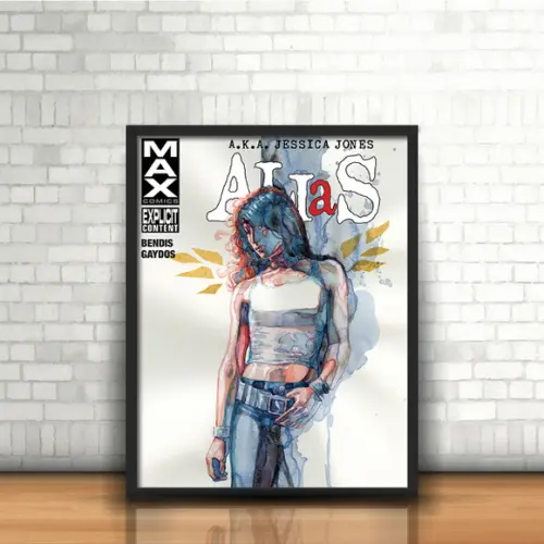 Quadro Jessica Jones / Defensores