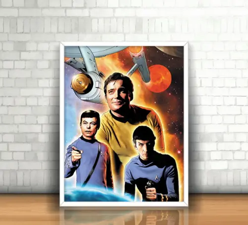 Quadro Jornada nas Estrelas