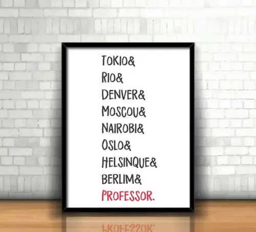 Quadro La Casa de Papel