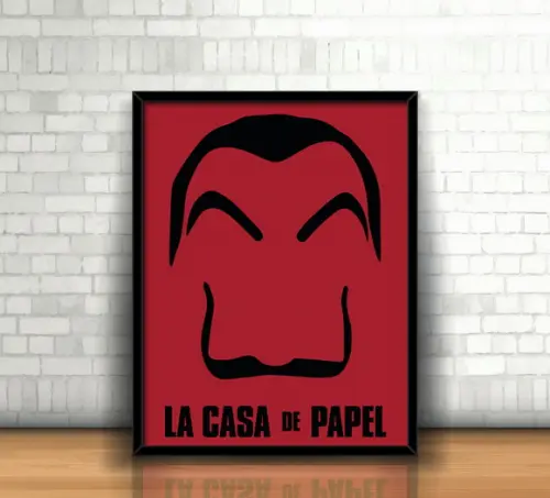 Quadro La Casa de Papel