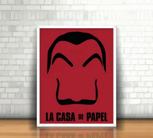 Quadro La Casa de Papel