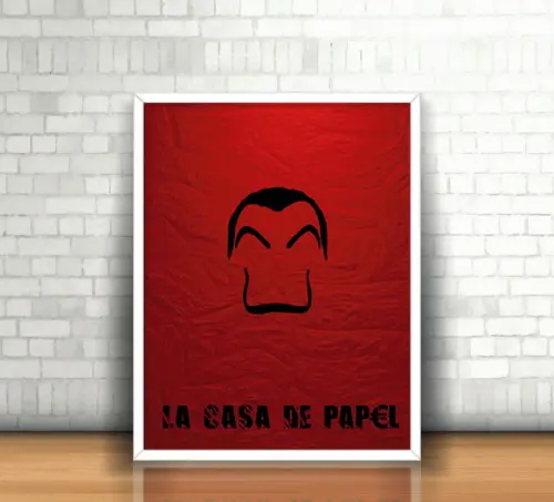 Quadro La Casa de Papel