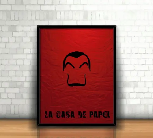 Quadro La Casa de Papel
