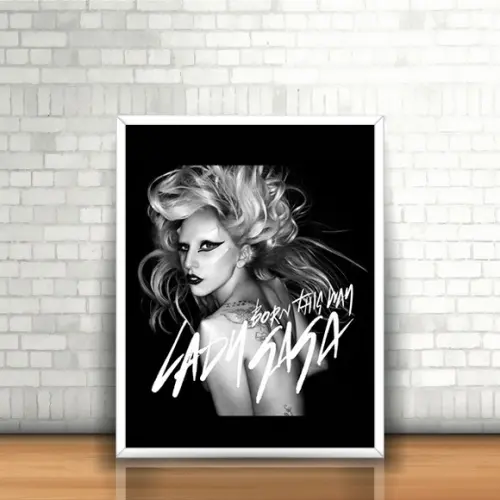 Quadro Lady Gaga