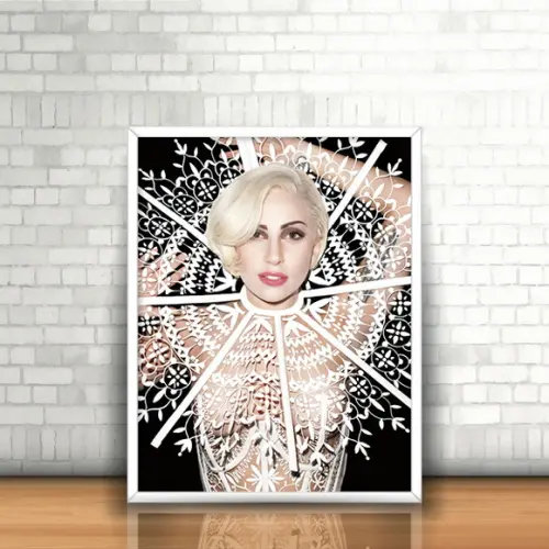 Quadro Lady Gaga