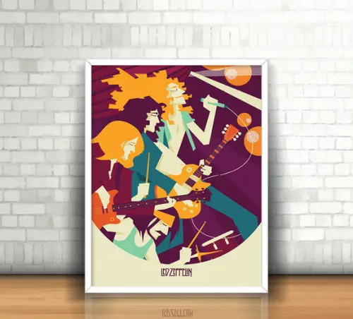 Quadro Led Zeppelin