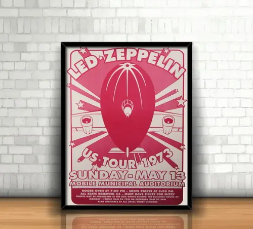 Quadro Led Zeppelin
