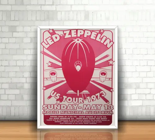 Quadro Led Zeppelin