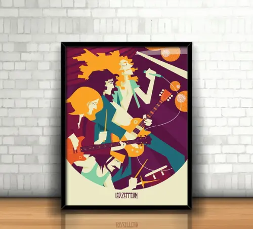 Quadro Led Zeppelin