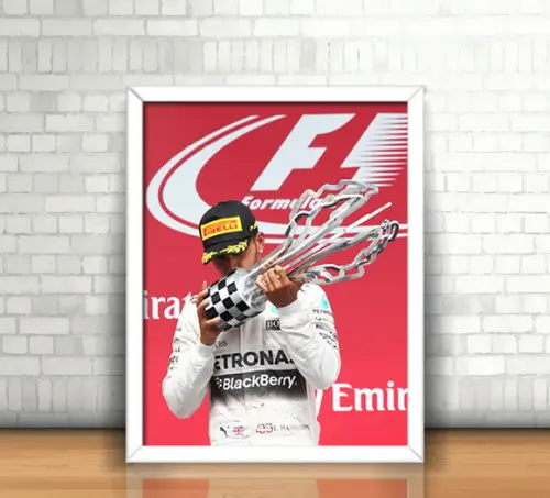 Quadro Lewis Hamilton