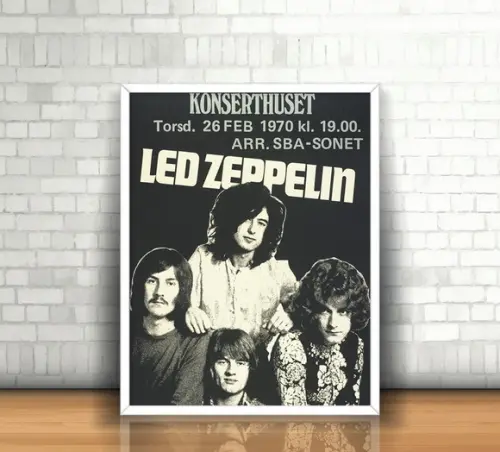 Quadro Live in Stockholm / Led Zeppelin