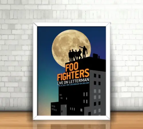 Quadro Live on Letterman / Foo Fighters