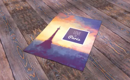 Quadro Love in Paris