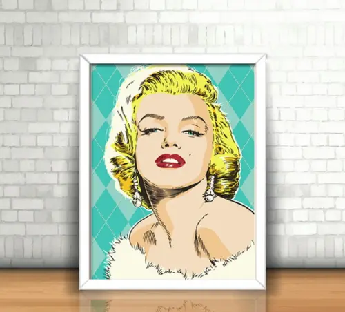 Quadro Marilyn Monroe