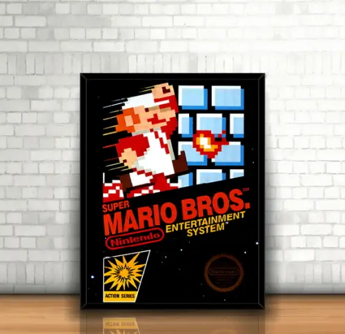 Quadro Mario Bros