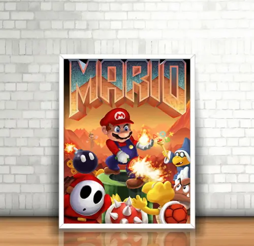 Quadro Mario Bros