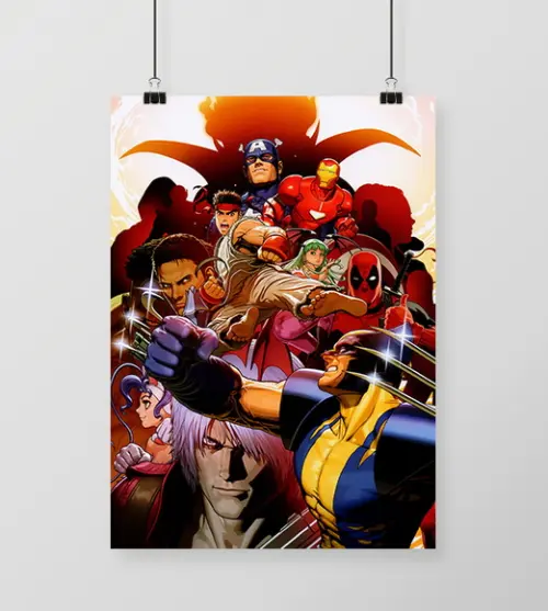 Quadro Marvel vs Capcom