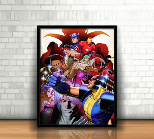 Quadro Marvel vs Capcom