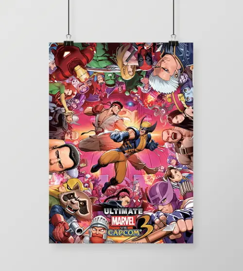 Quadro Marvel vs Capcom