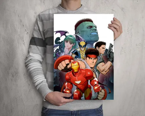 Quadro Marvel vs Capcom