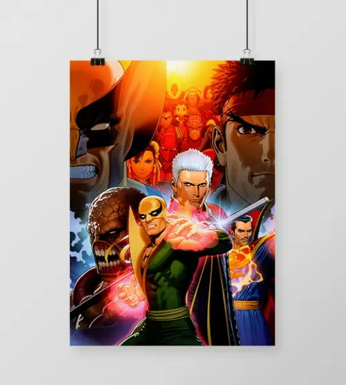 Quadro Marvel vs Capcom