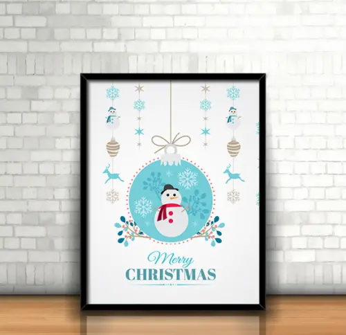 Quadro Merry Christmas