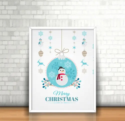 Quadro Merry Christmas