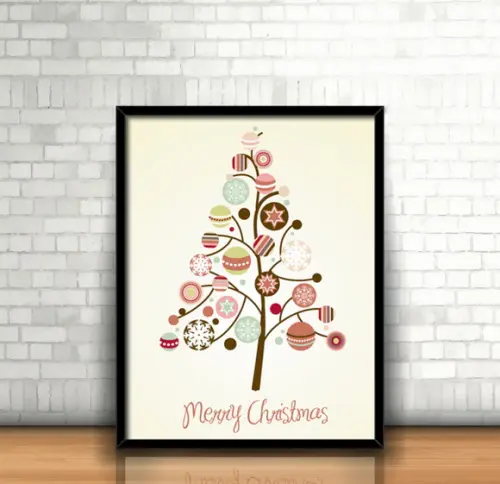 Quadro Merry Christmas