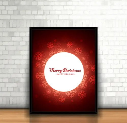 Quadro Merry Christmas