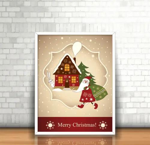 Quadro Merry Christmas