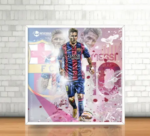 Quadro Messi / Barcelona