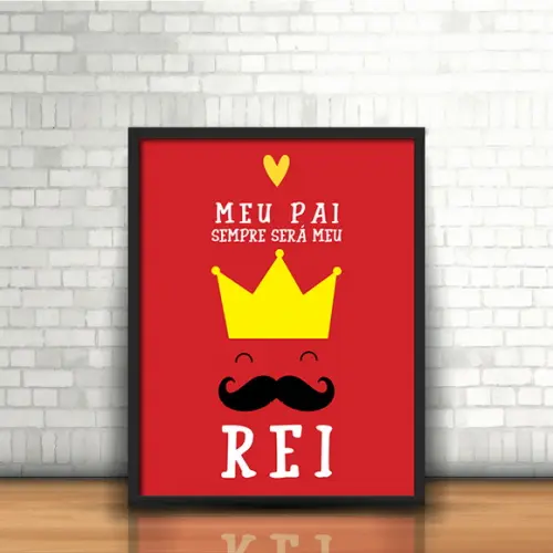 Quadro Meu Pai, Meu Rei