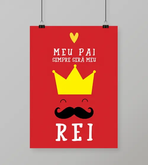 Quadro Meu Pai, Meu Rei