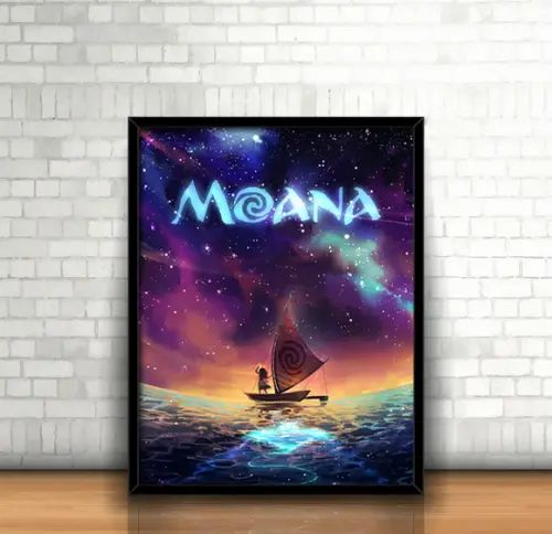Quadro Moana / 20x30cm / Com Vidro
