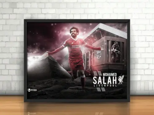 Quadro Mohamed Salah / Liverpool