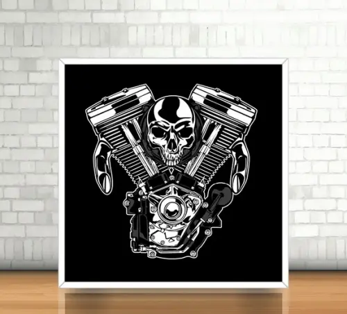Quadro Motor Cavalera